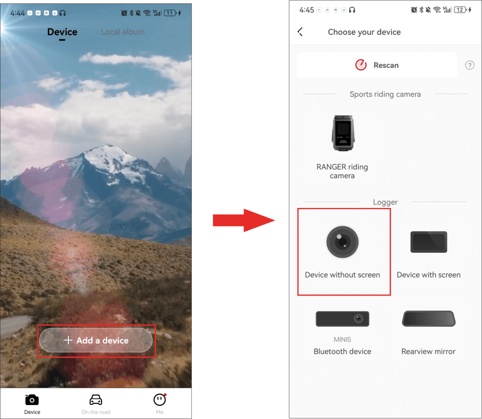 Device without Screen