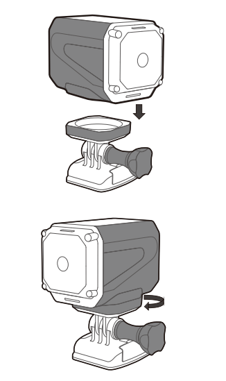 Installing the Riding Camera