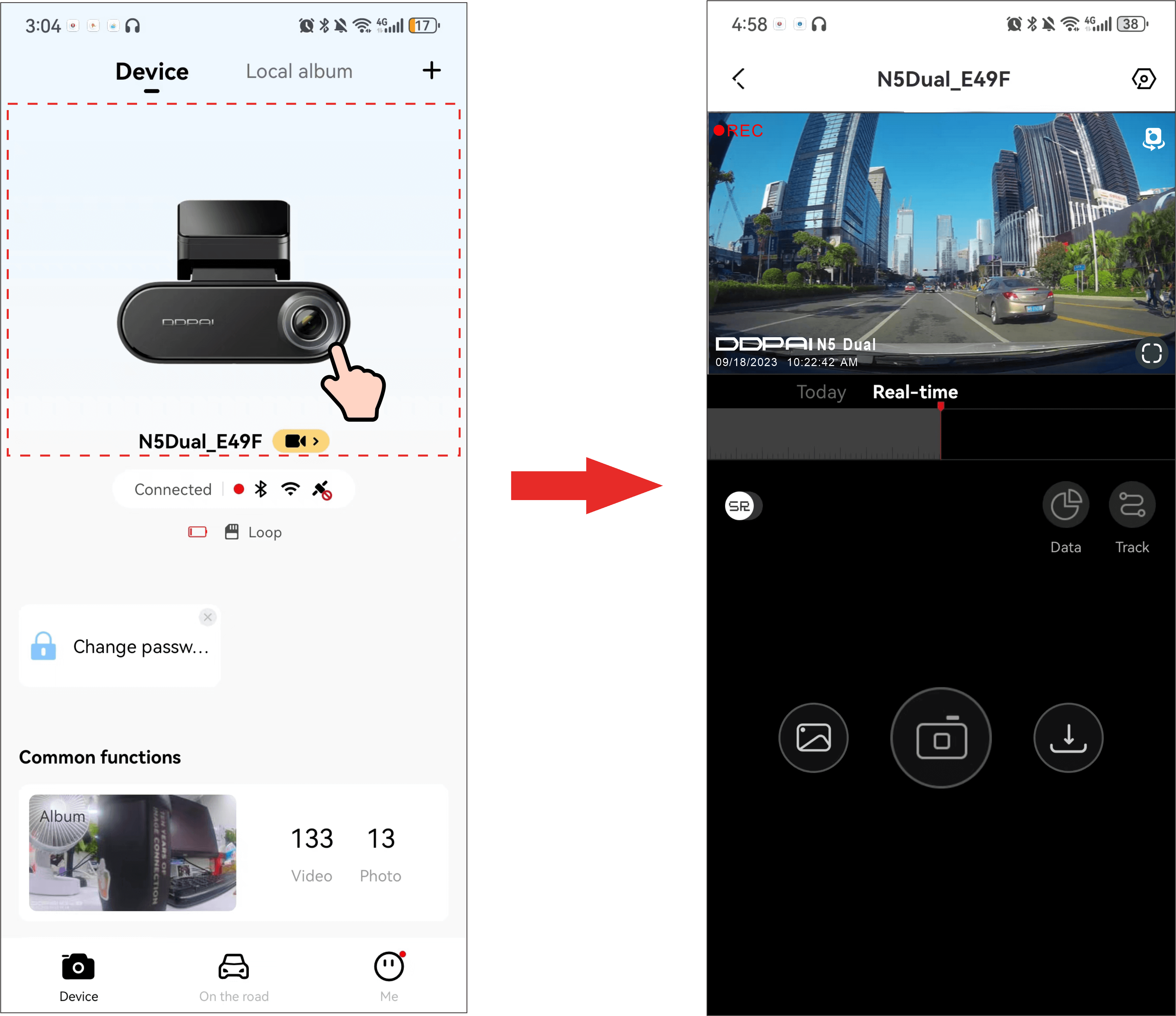 Preview Interface