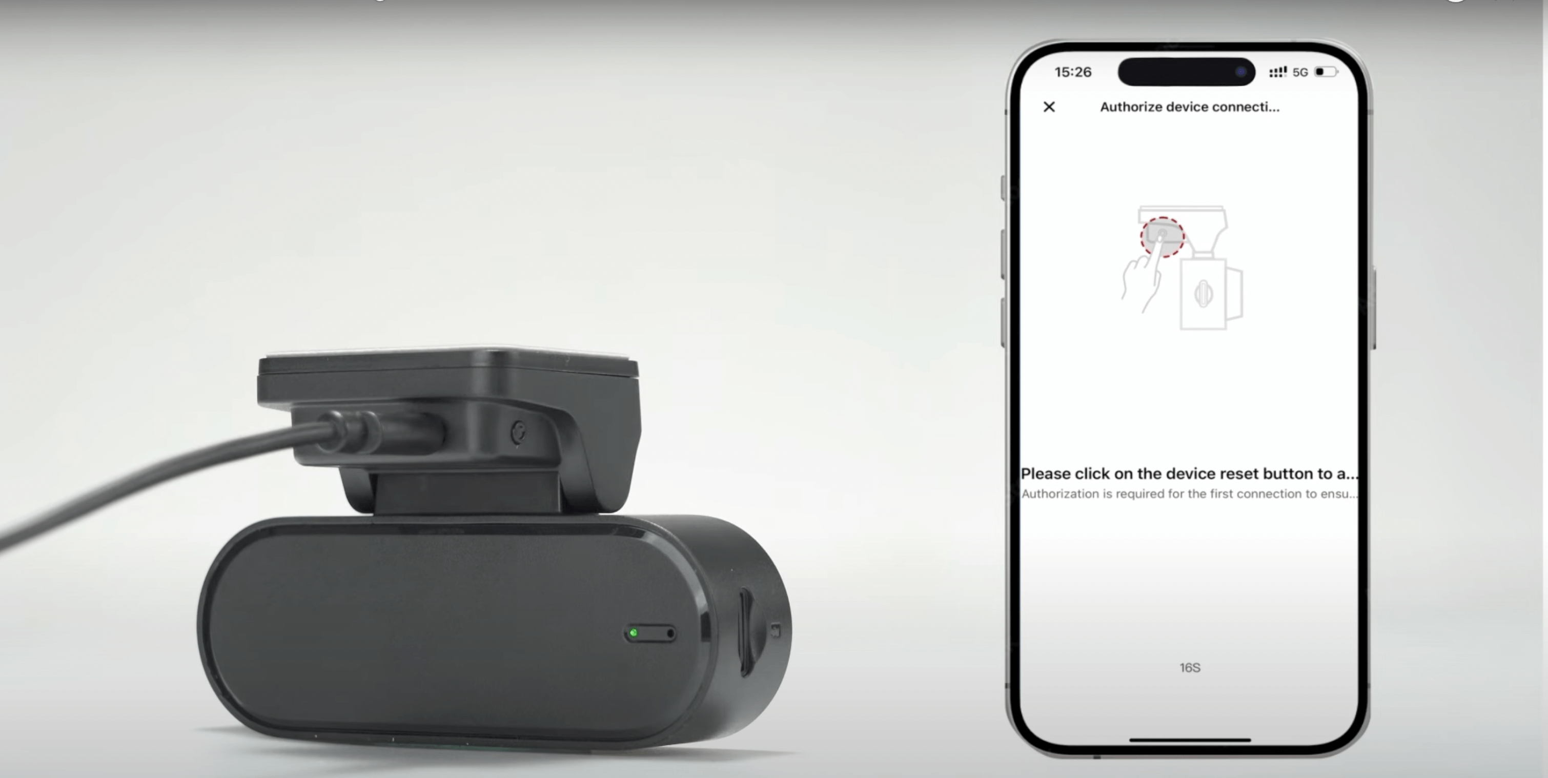 esting the DDPAI N5 Dual dash cam and connecting it to the app via Bluetooth.