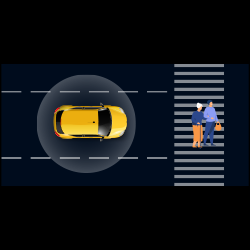 pedestrian collision warning