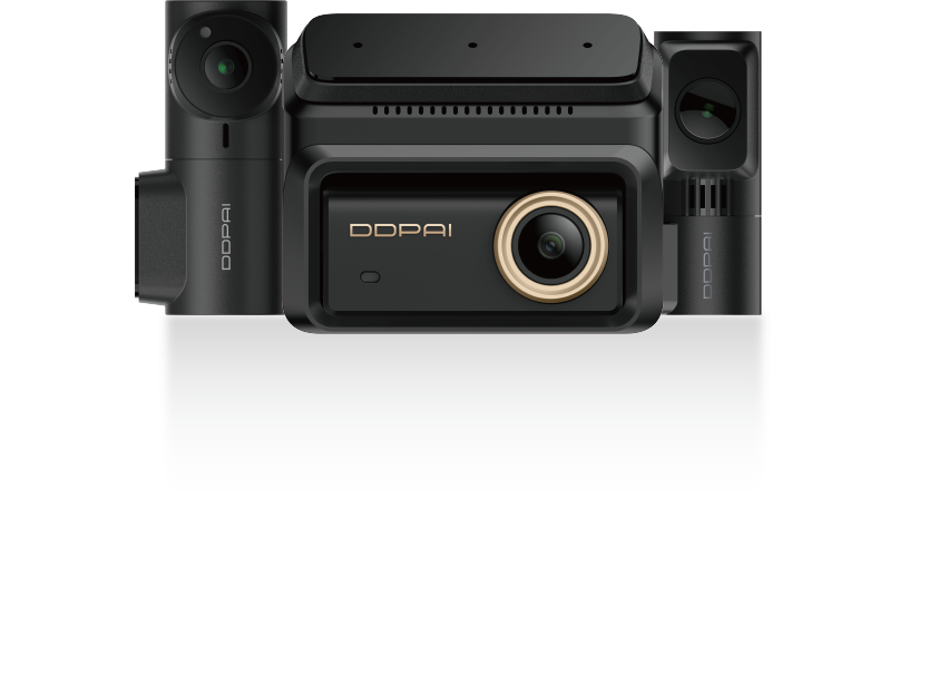 DDPAI Z90 Pro 3-channel dash cam system