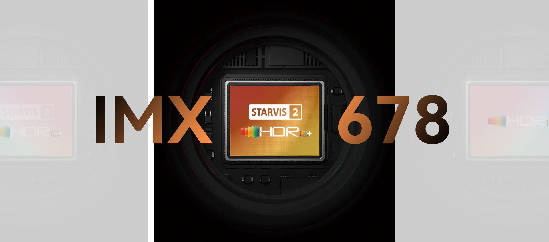 Sony IMX 678 sensor with STARVIS 2 and HDR+