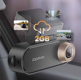 Cloud album for automatic upload and secure storage of footage