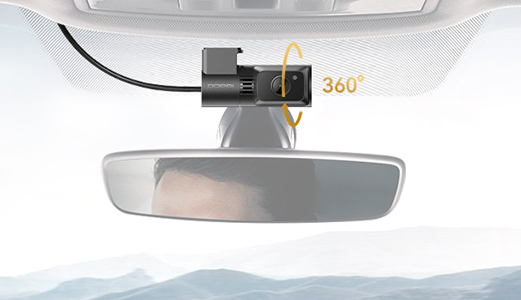 DDPAI Z60T 360 degree rotatable cabin camera