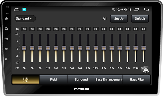 Car display audio
