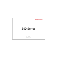 Z60 Master User Manual Coverage