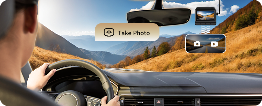 Dash Cam smart voice control