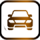 Front vehicle start alert icon