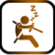 Driver fatigue alert icon